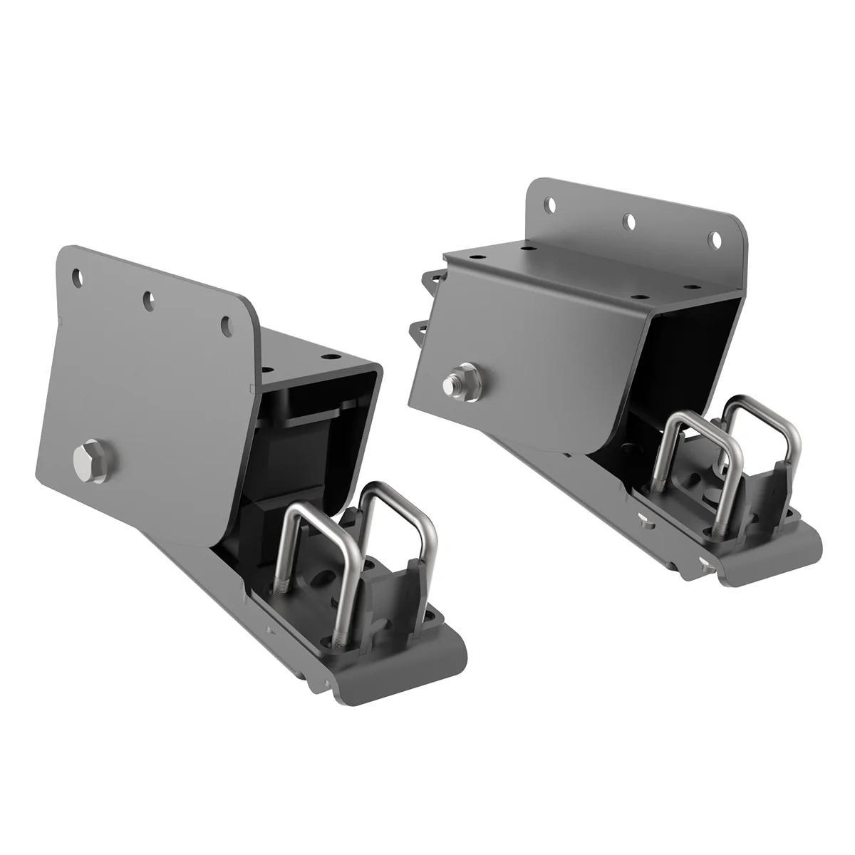 5000 lb Single Axle Silent Ride Trailer Suspension - Image 12