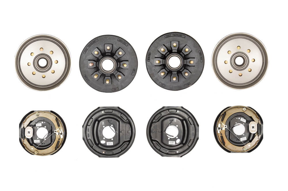 7000 lb Electric Brake Hubs - 8x6.5 Bolt Pattern with 9/16" Stud - Image 2