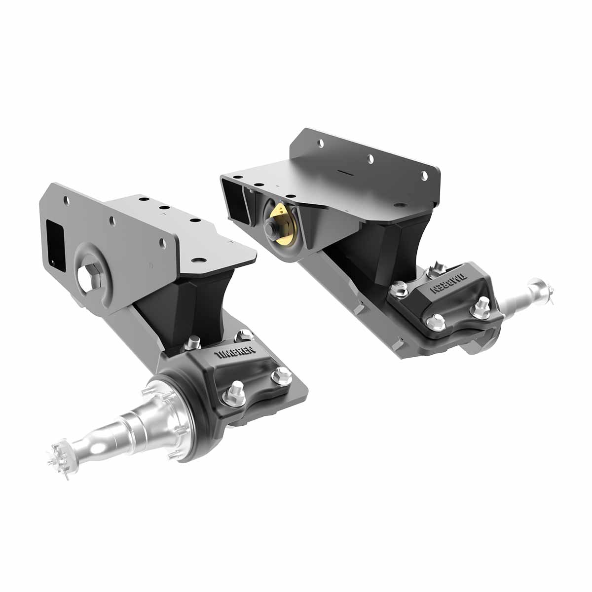 Heavy-Duty Off-Road Suspension | 7000 lb (4" Lift Spindle with Brake Flange)