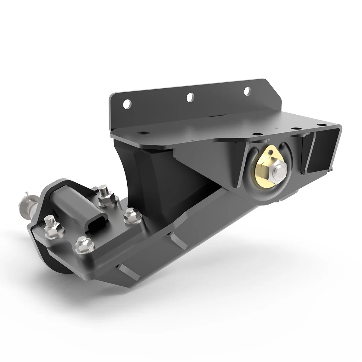 7000 lb HD Axle-Less Trailer Suspension w/ 4” Lift Spindles and Brake Flange