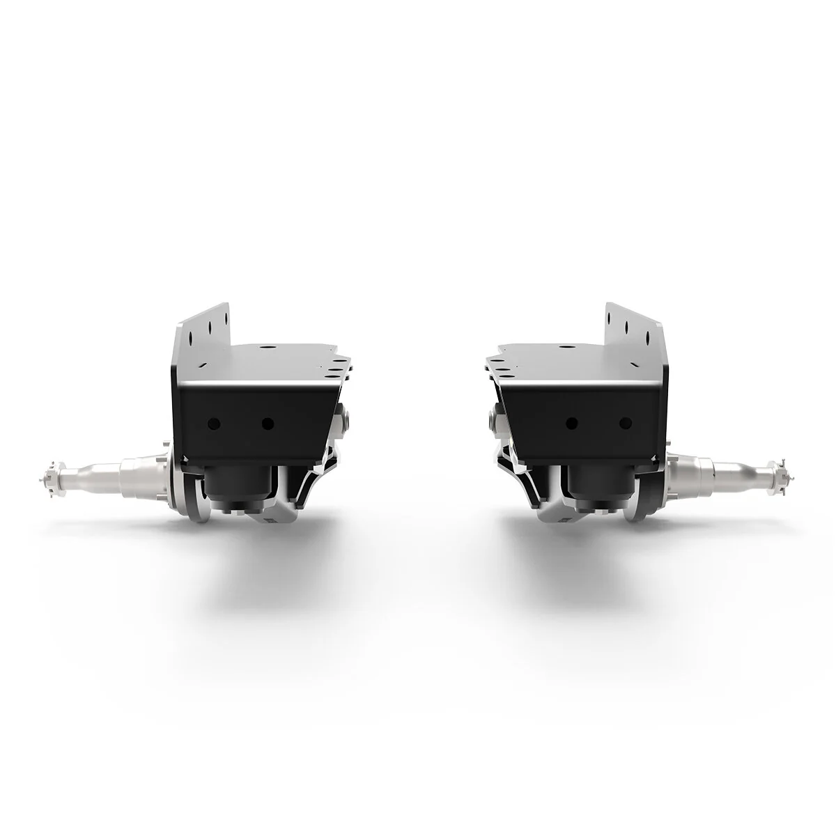 7000 lb HD Axle-Less Trailer Suspension w/ 4” Lift Spindles and Brake Flange - Image 5