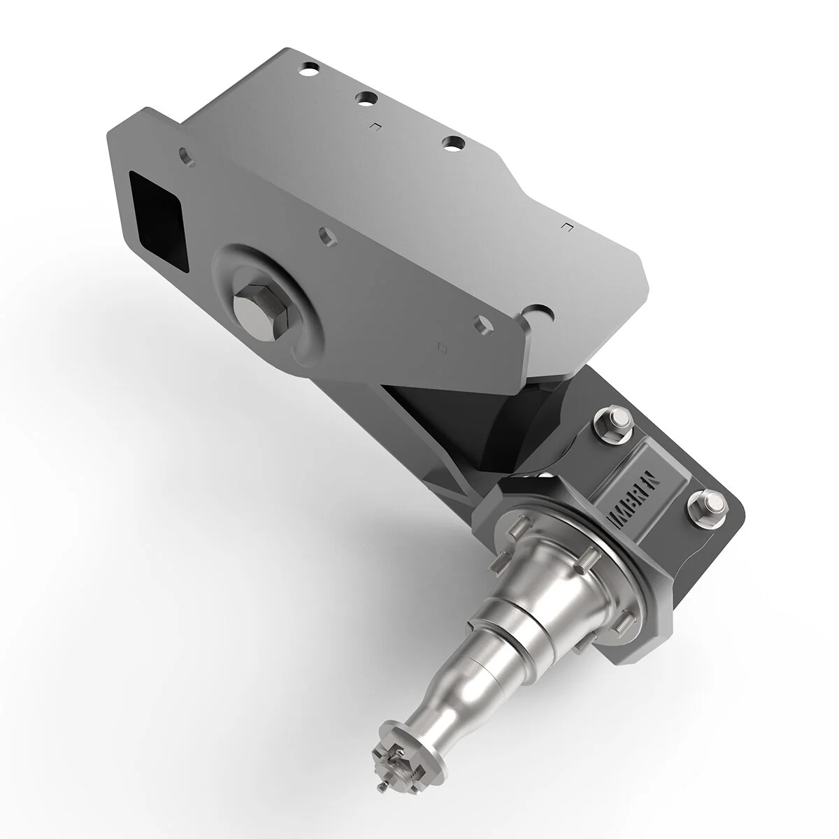 7000 lb HD Axle-Less Trailer Suspension w/ Brake Flange - Image 4