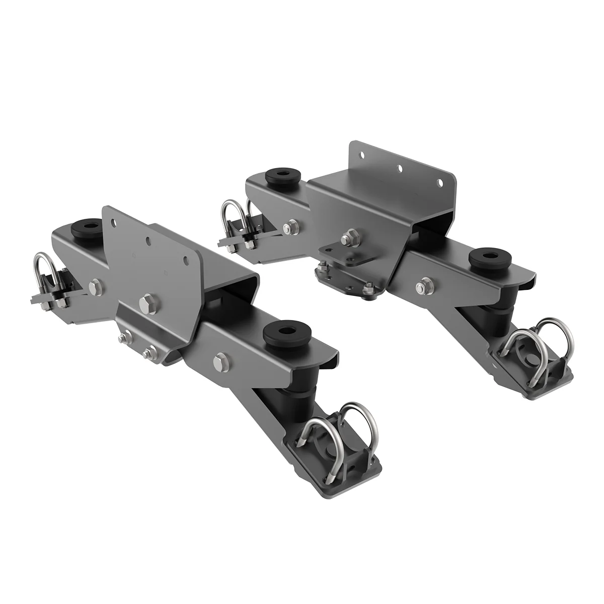 7000 lb Tandem Axle Silent Ride Trailer Suspension with 33 inch Axle Spread - Image 22