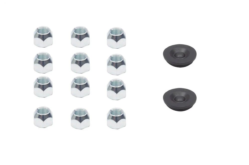 6000 lb axle wheel end kit, idler hubs, both sides, 6 studs on 5.5", 1/2" dia - Image 4