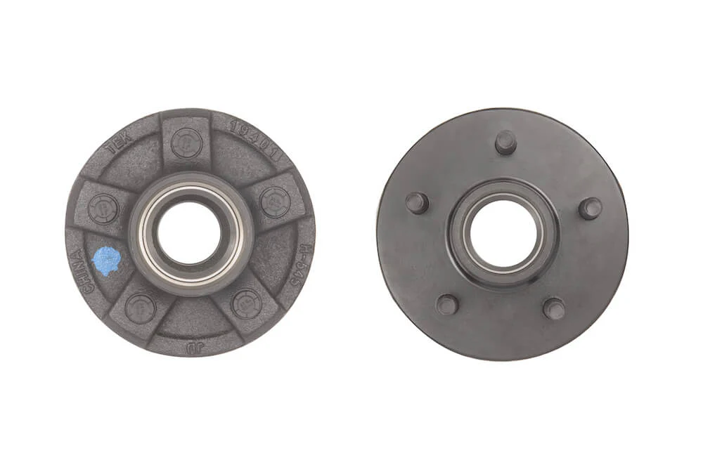 3500 lb axle wheel end kit, idler hubs, both sides, 5 studs on 4.5", 1/2" dia - Image 2