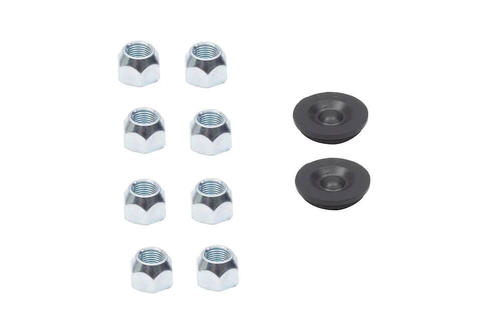 2500 lb axle wheel end kit, idler hubs, both sides, 4 studs on 4", 1/2" dia - Image 4