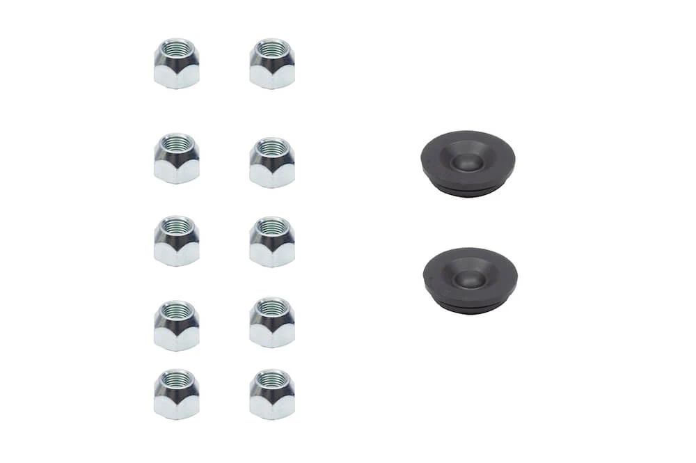 2500 lb axle wheel end kit, idler hubs, both sides, 5 studs on 4.5", 1/2" dia - Image 3