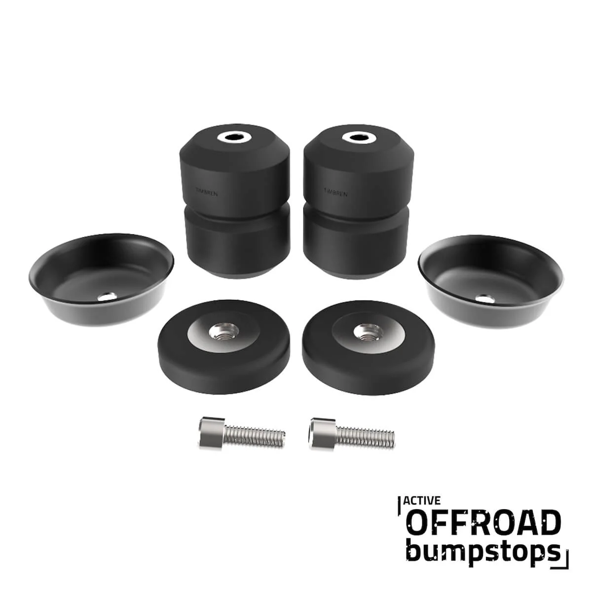 Active Off-Road Bumpstops for Jeep JK & JL - Rear Kit - Image 3