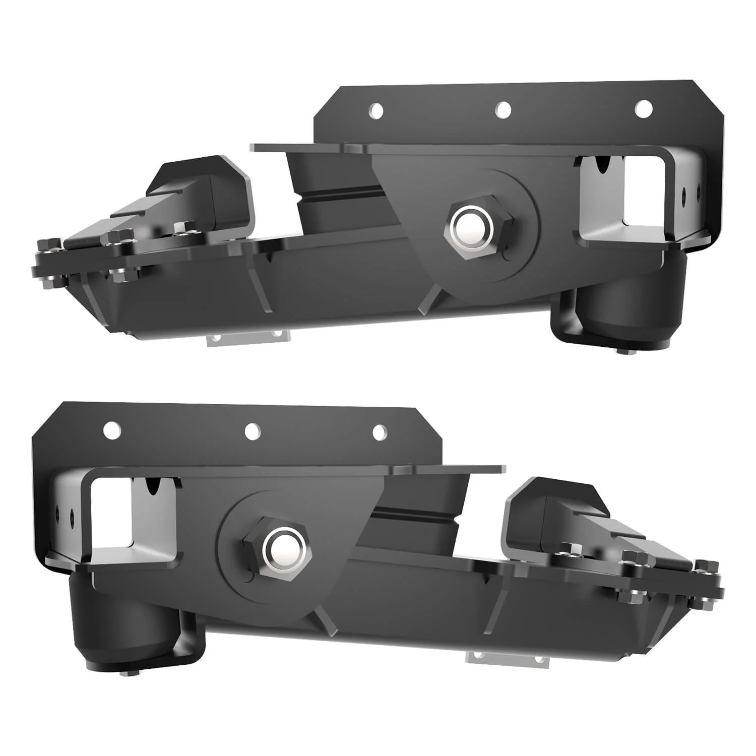 1 Tonne HD Axle-Less Trailer Suspension w/ 4” Lift & Long Spindles - Image 3