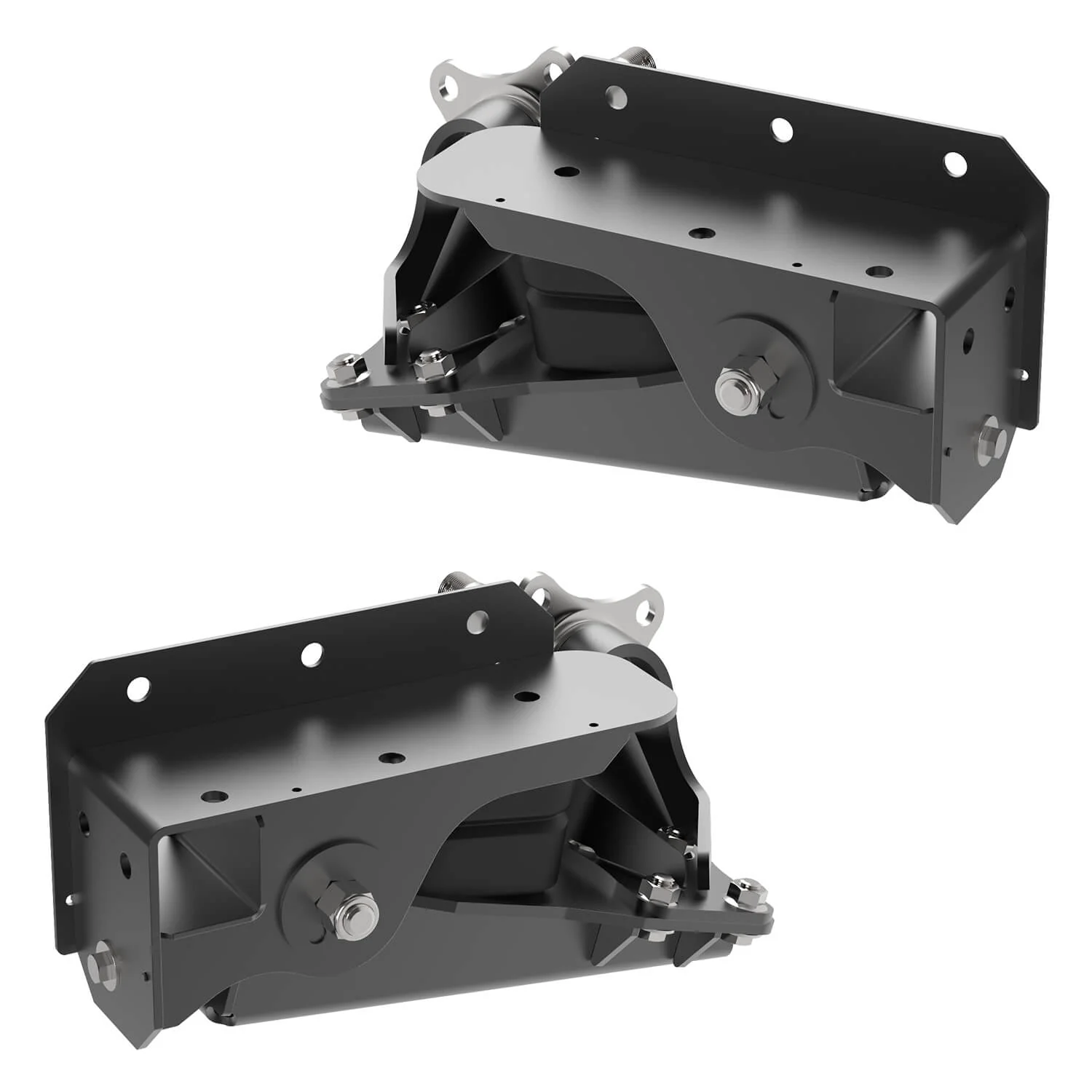 2000 lb Axle-Less Trailer Suspension w/ Brake Flange - Image 3