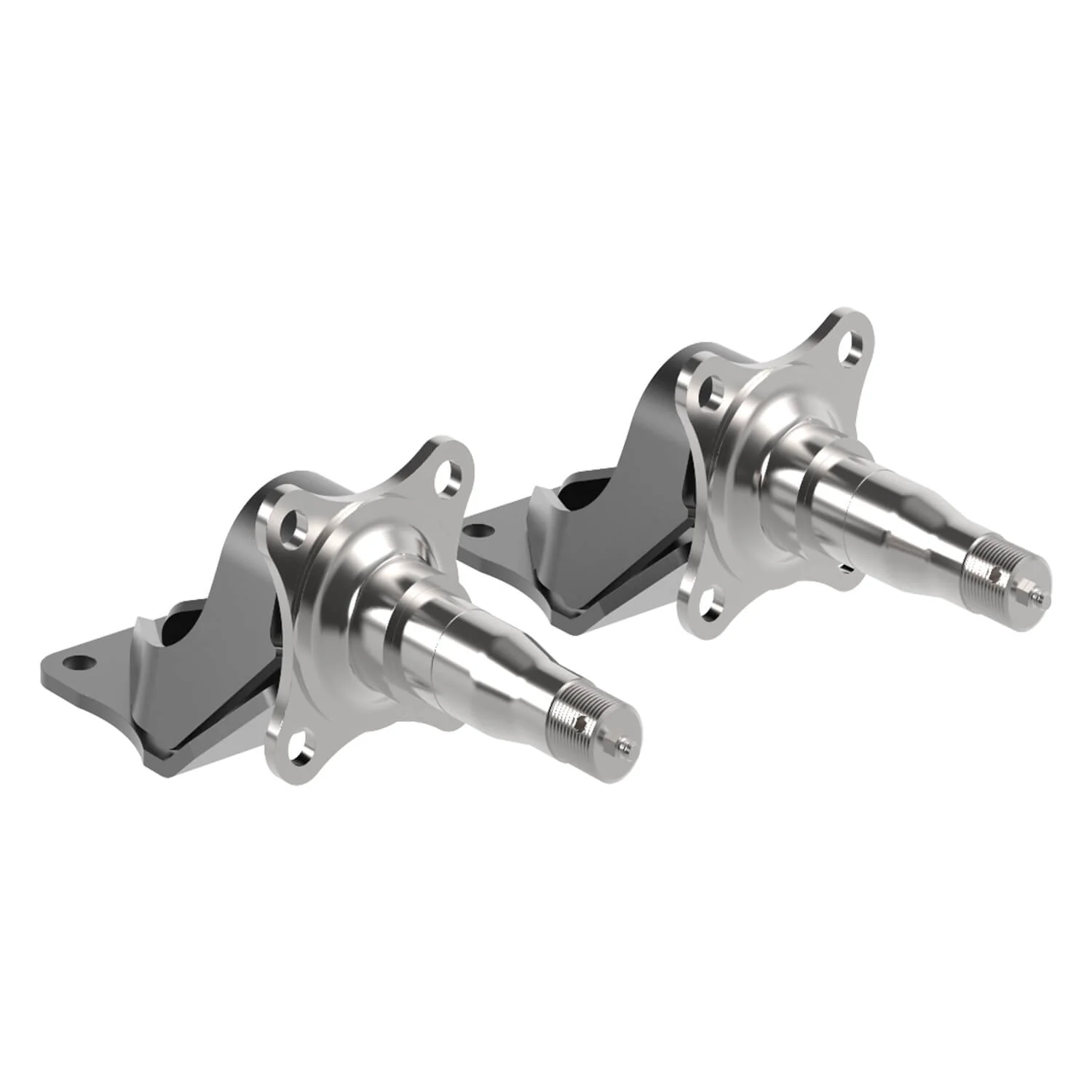 2000 lb Axle-Less Trailer Suspension w/ Brake Flange - Image 5