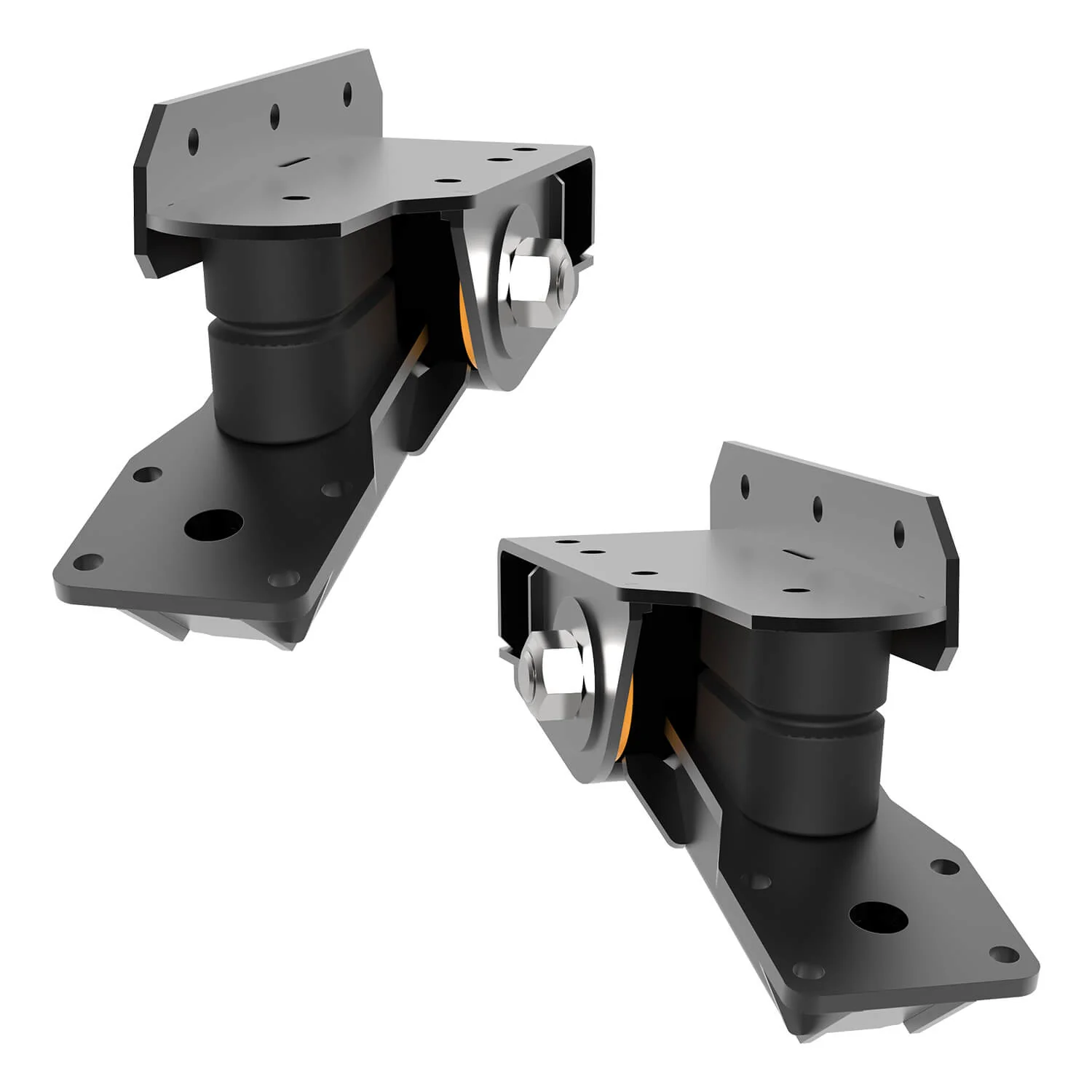 2000 lb HD Axle-Less Trailer Suspension w/ 4” Lift - Image 4