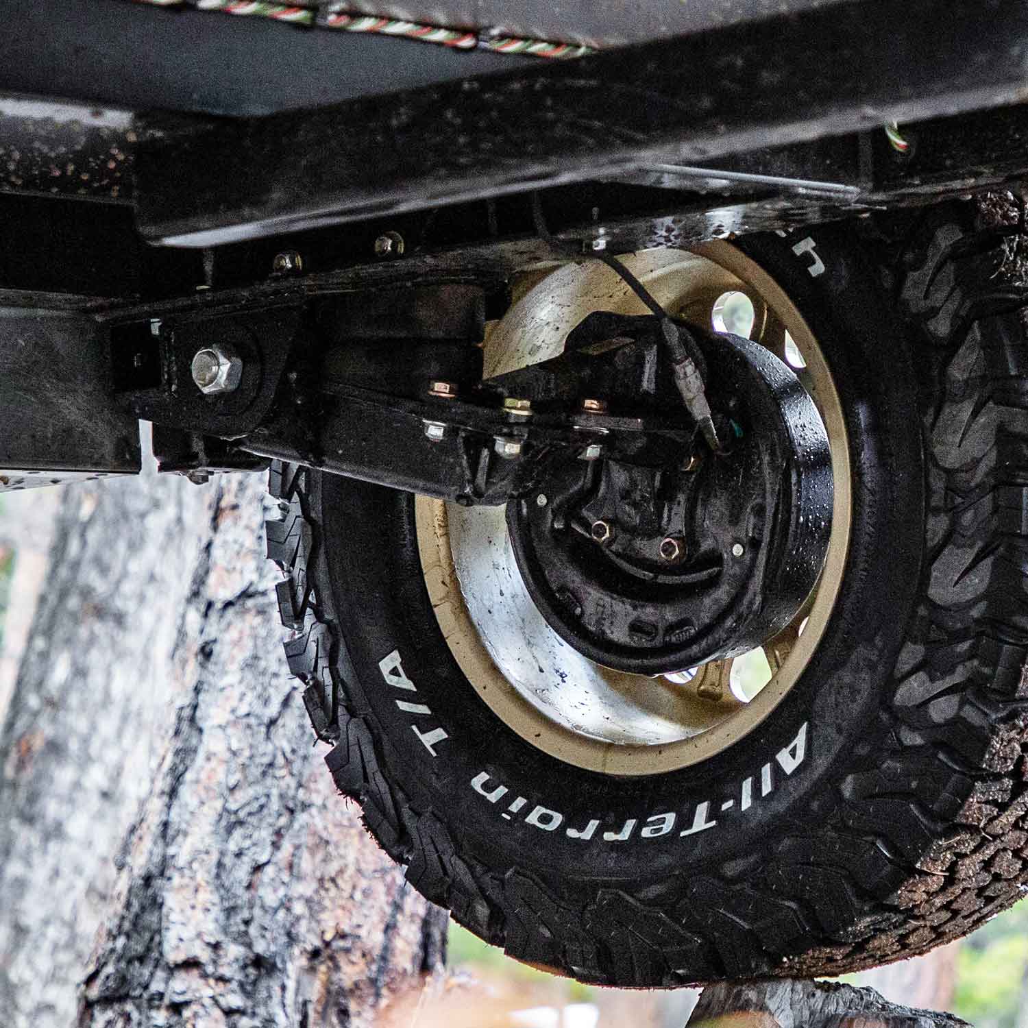2000 lb HD Axle-Less Trailer Suspension w/ 4” Lift - Image 7