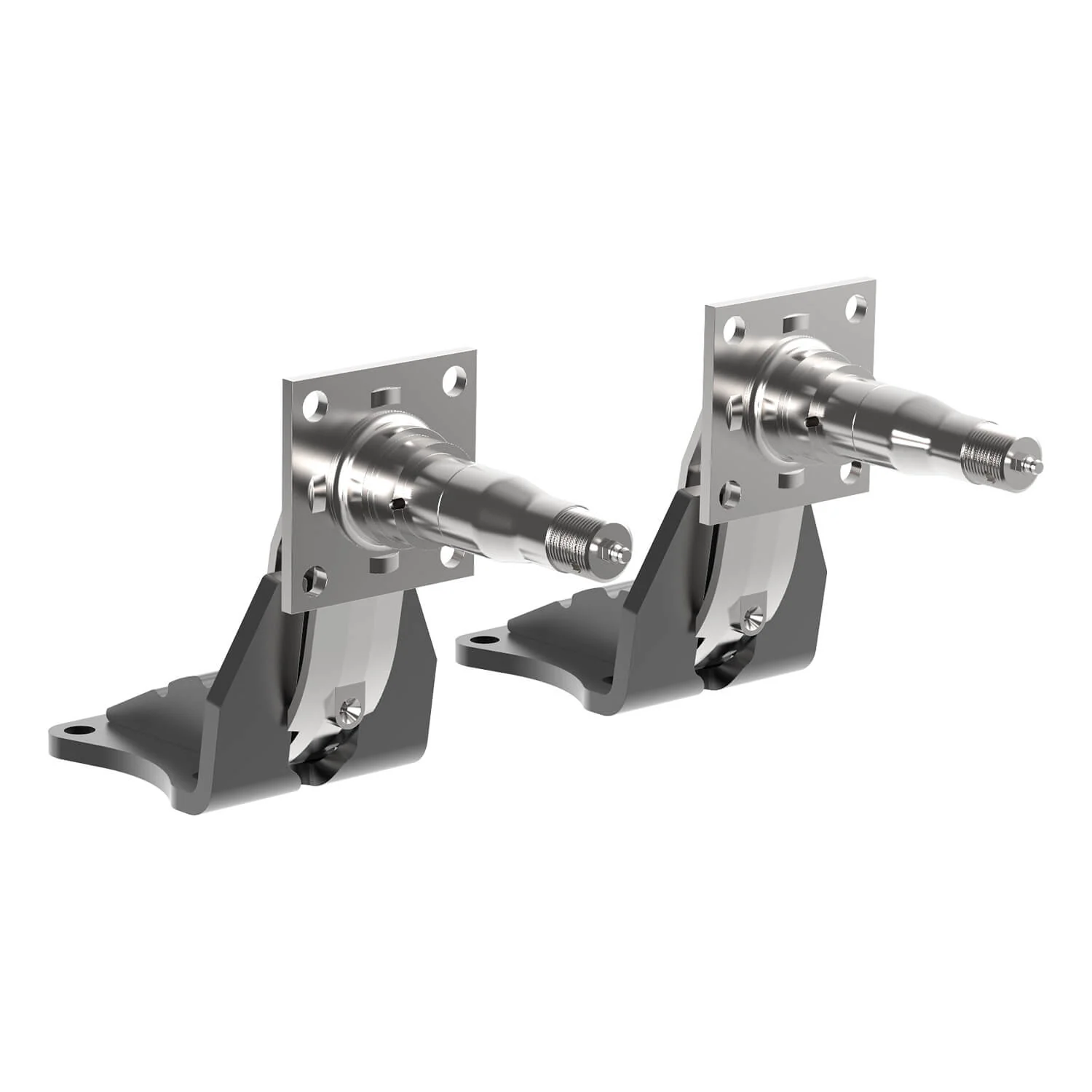 3500 lb Axle-Less Trailer Suspension w/ 4” Drop - Image 5