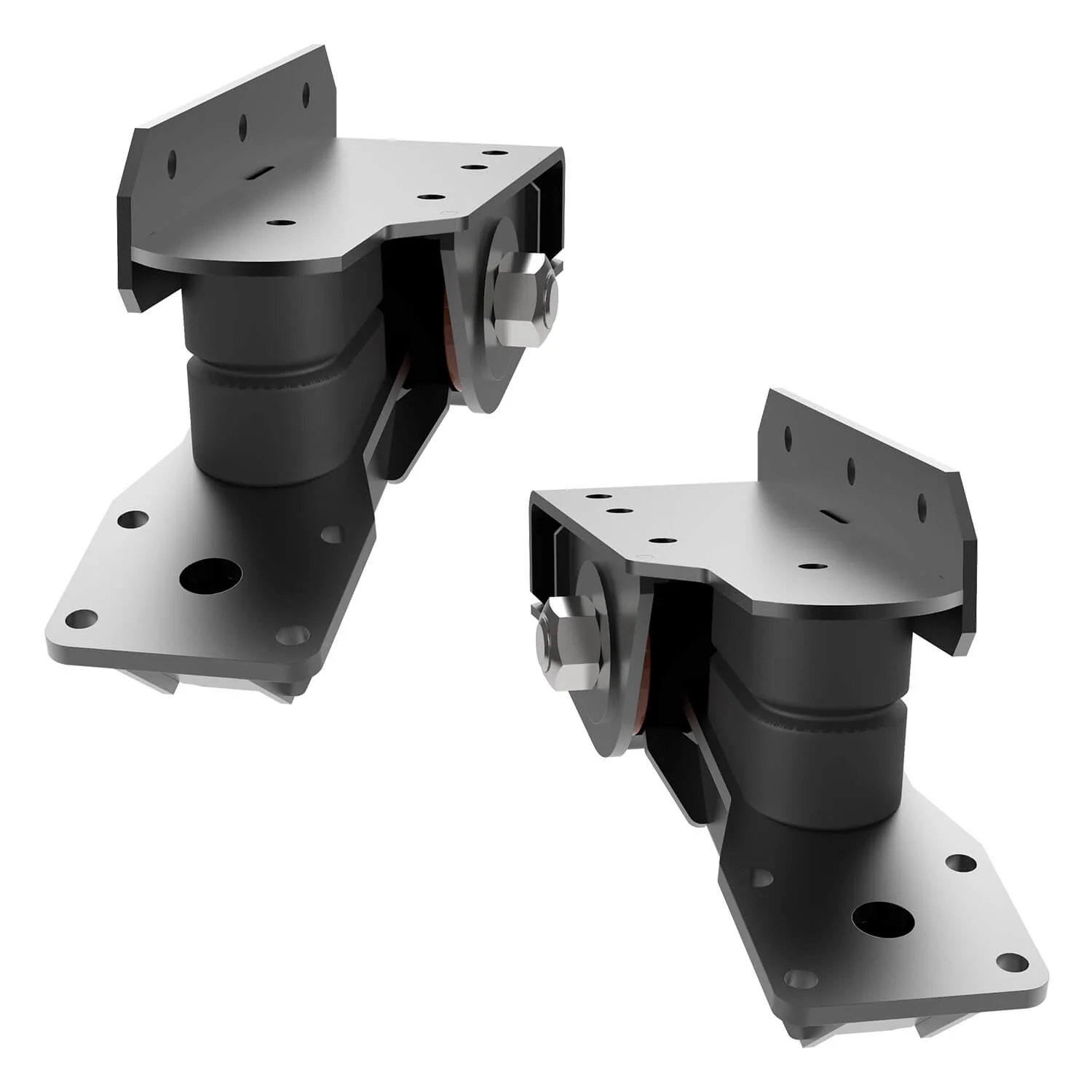 3500 lb Axle-Less Trailer Suspension w/ 4” Lift - Image 4