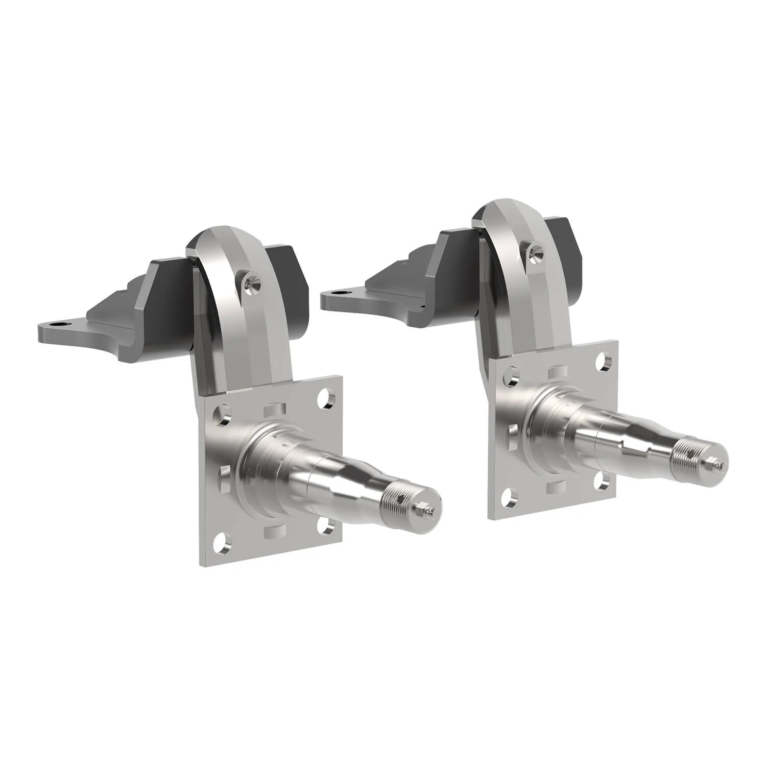3500 lb Axle-Less Trailer Suspension w/ 4” Lift - Image 5