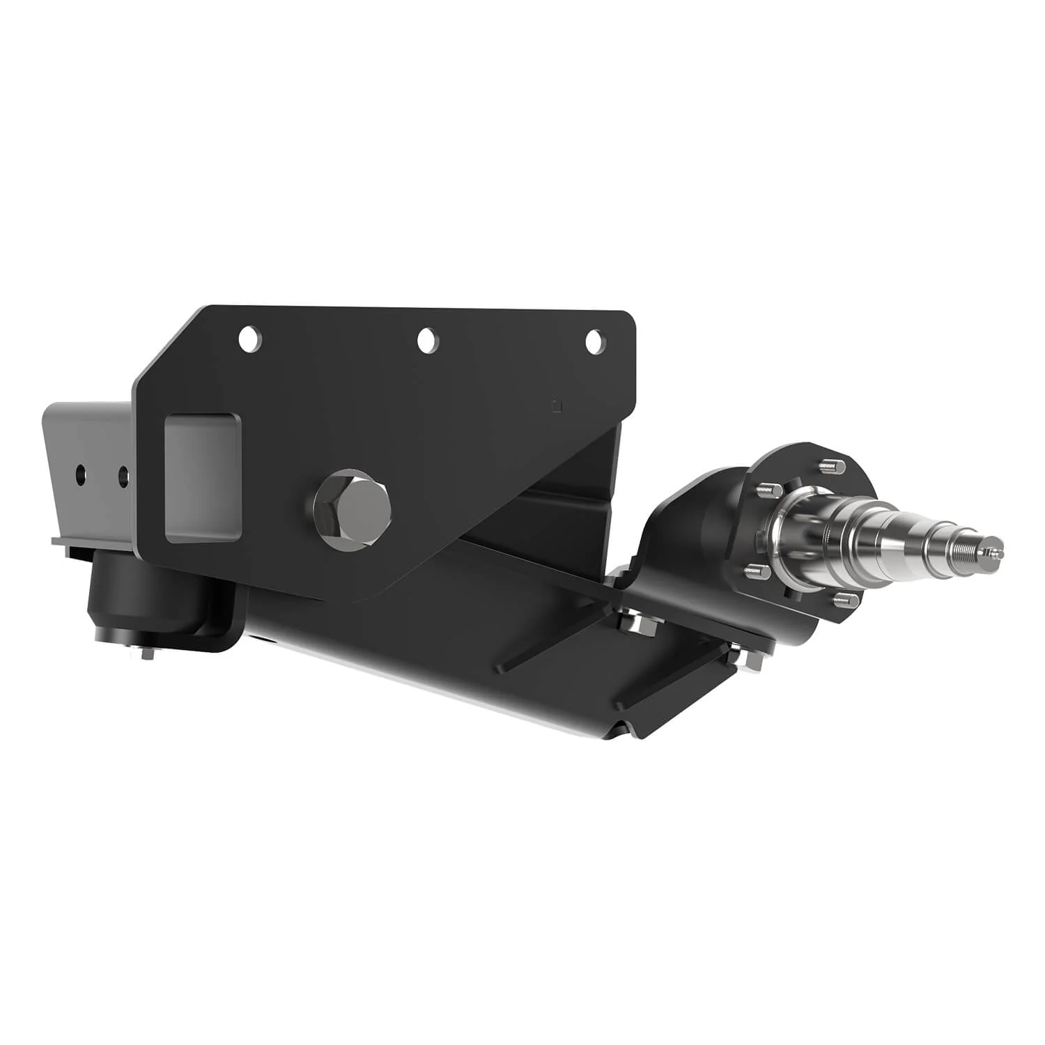 3500 lb HD Axle-Less Trailer Suspension w/ Long Spindles
