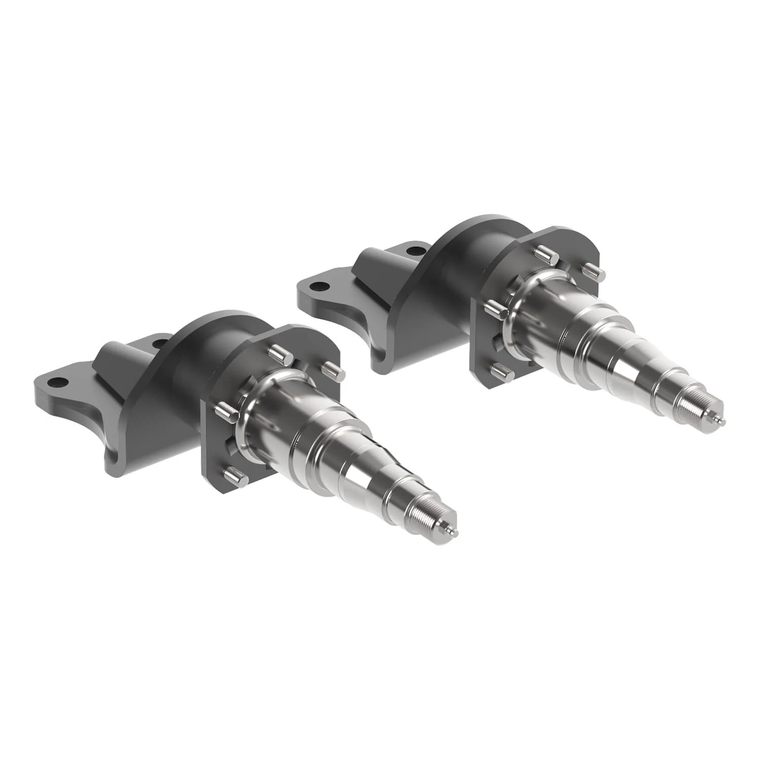 3500 lb HD Axle-Less Trailer Suspension w/ Long Spindles - Image 5