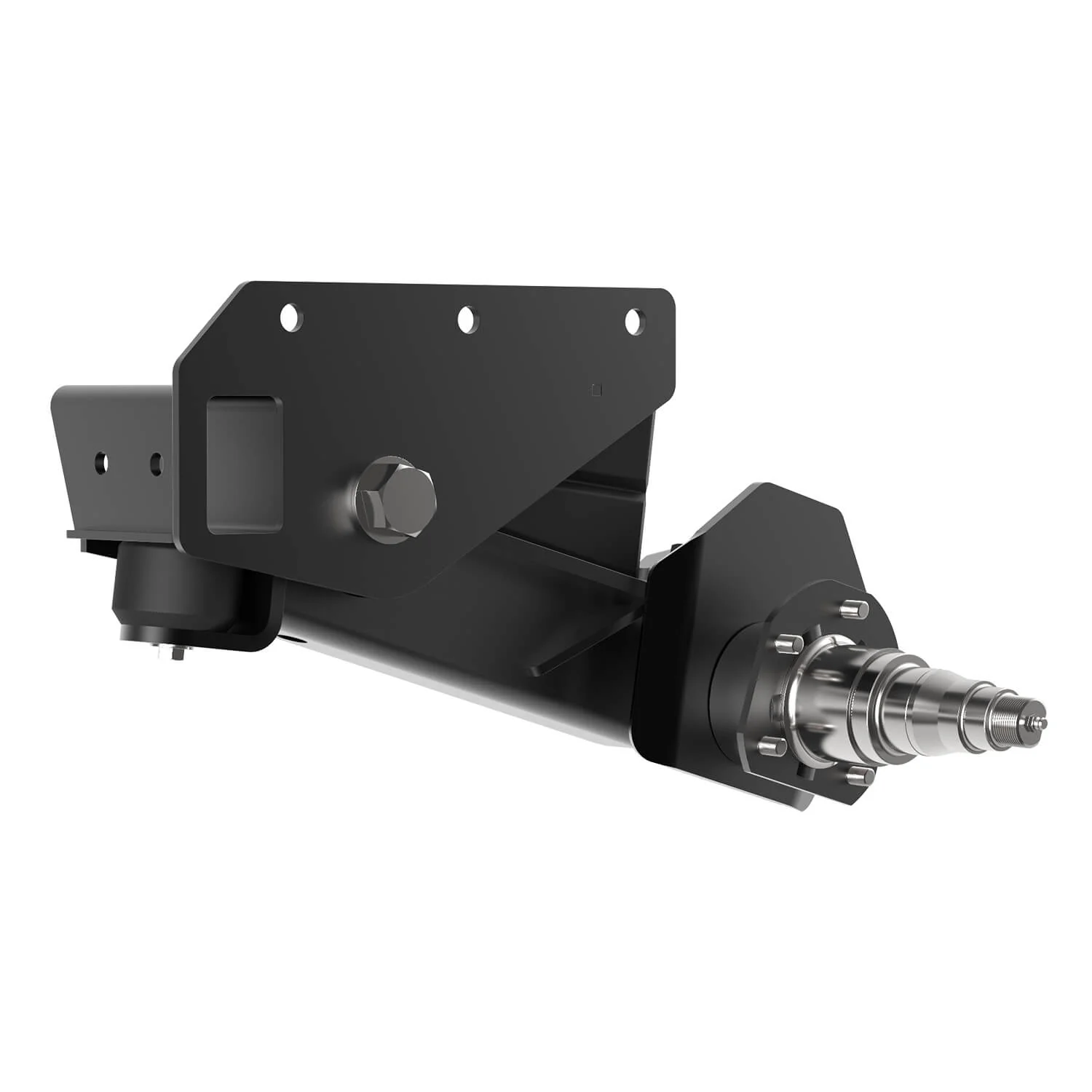3500 lb HD Axle-Less Trailer Suspension w/ 4” Lift & Long Spindles