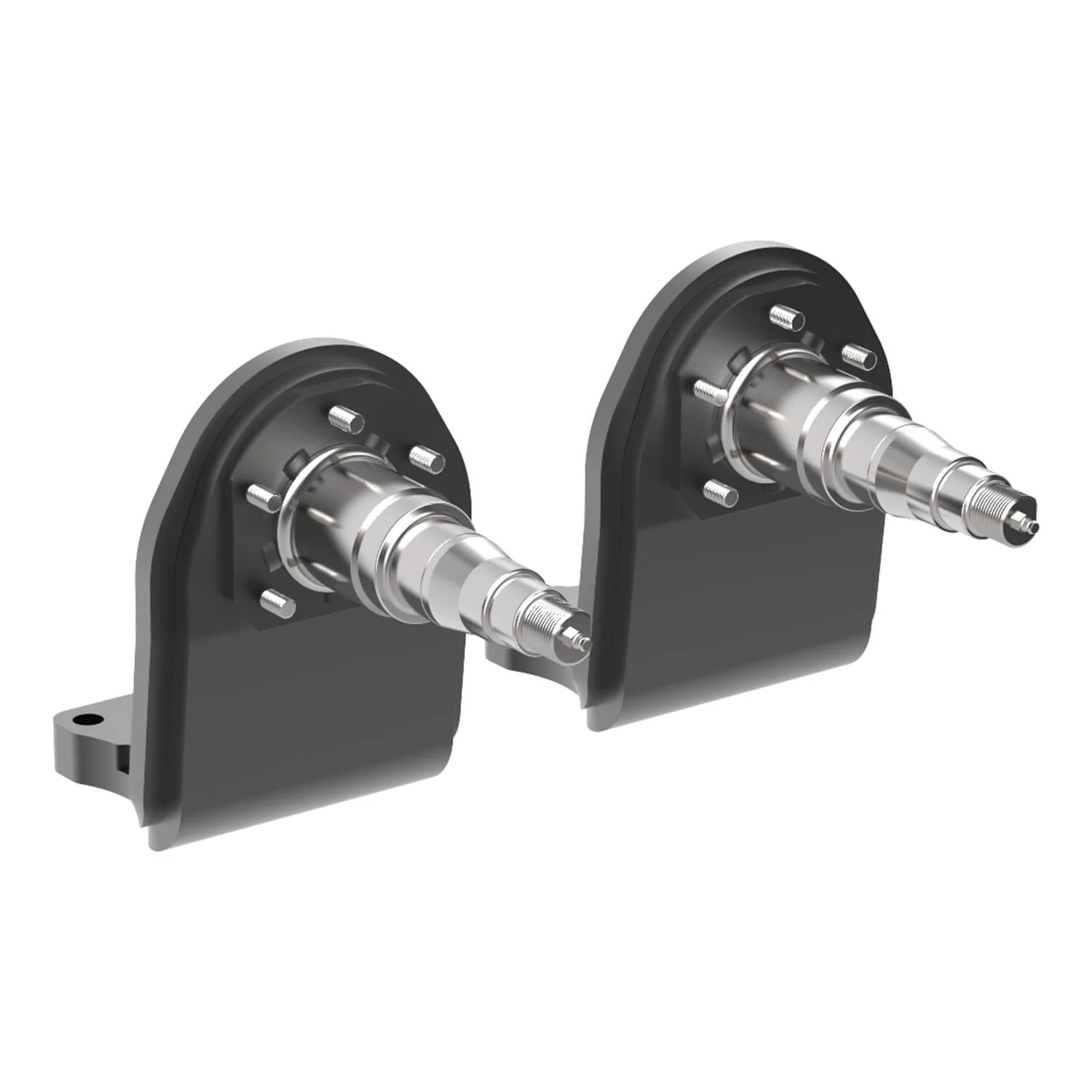 3500 lb HD Axle-Less Trailer Suspension w/ 4” Drop - Image 5