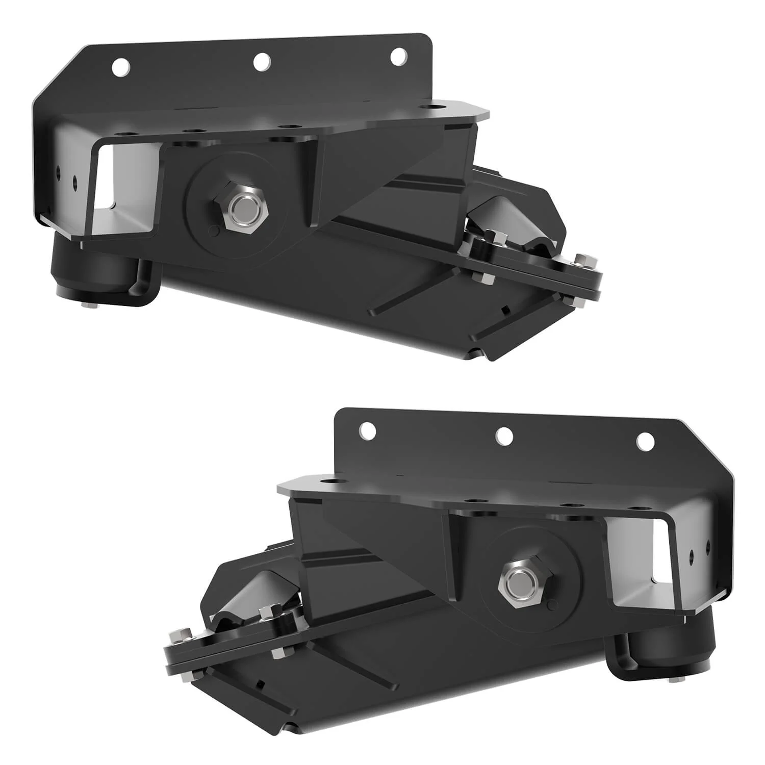 3500 lb HD Axle-Less Trailer Suspension w/ 2” Lift & Long Spindles - Image 3