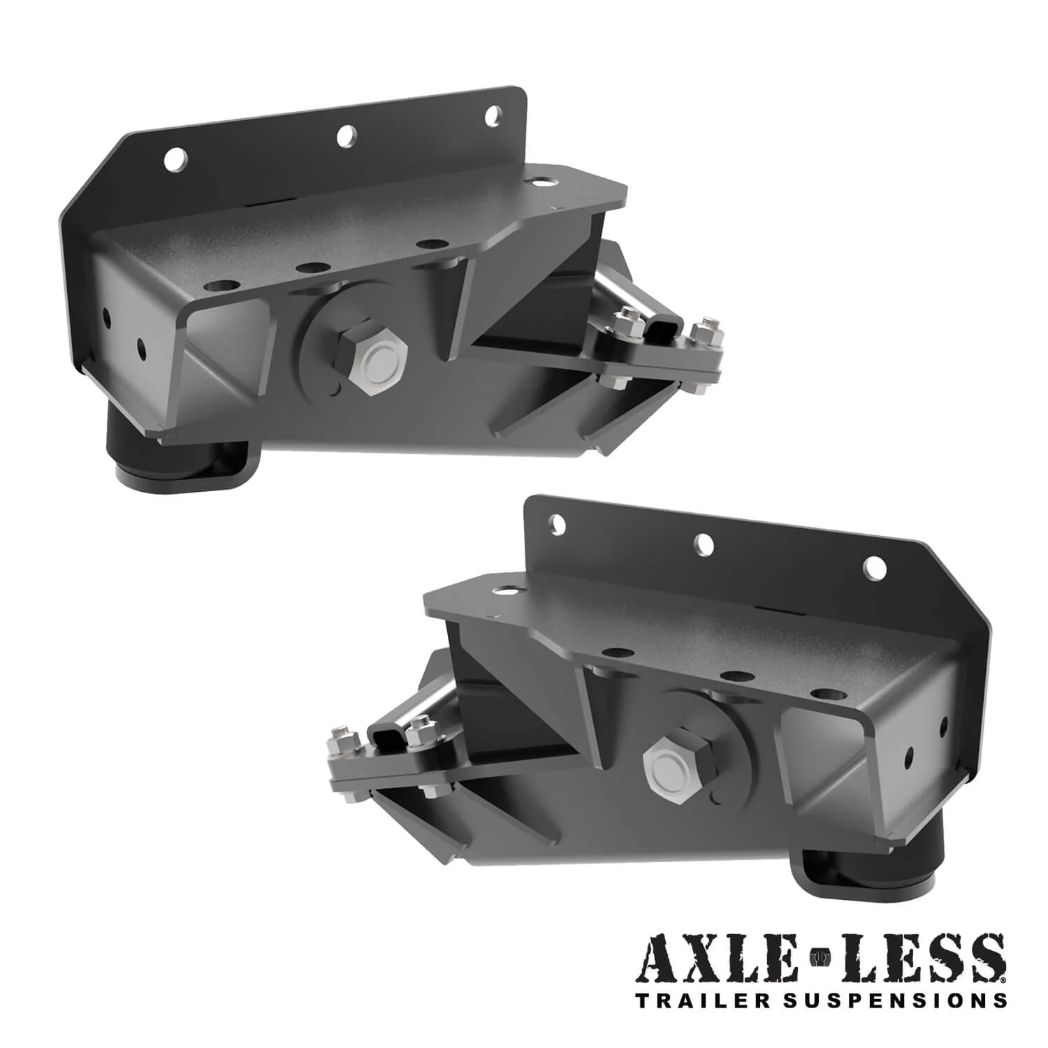 3500 lb HD Axle-Less Trailer Suspension w/ 2” Lift - Image 4