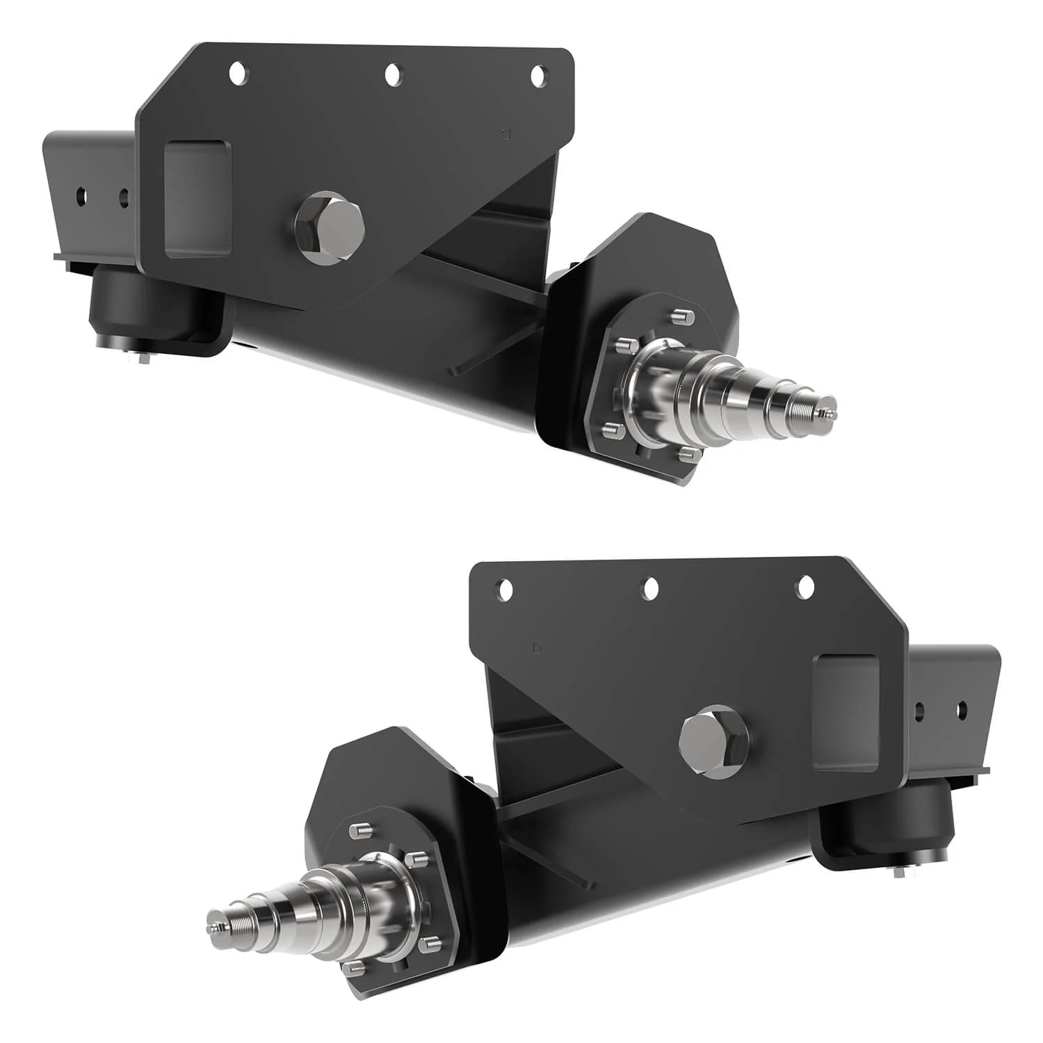 5200 lb Axle-Less Trailer Suspension w/ 4” Lift - Image 2