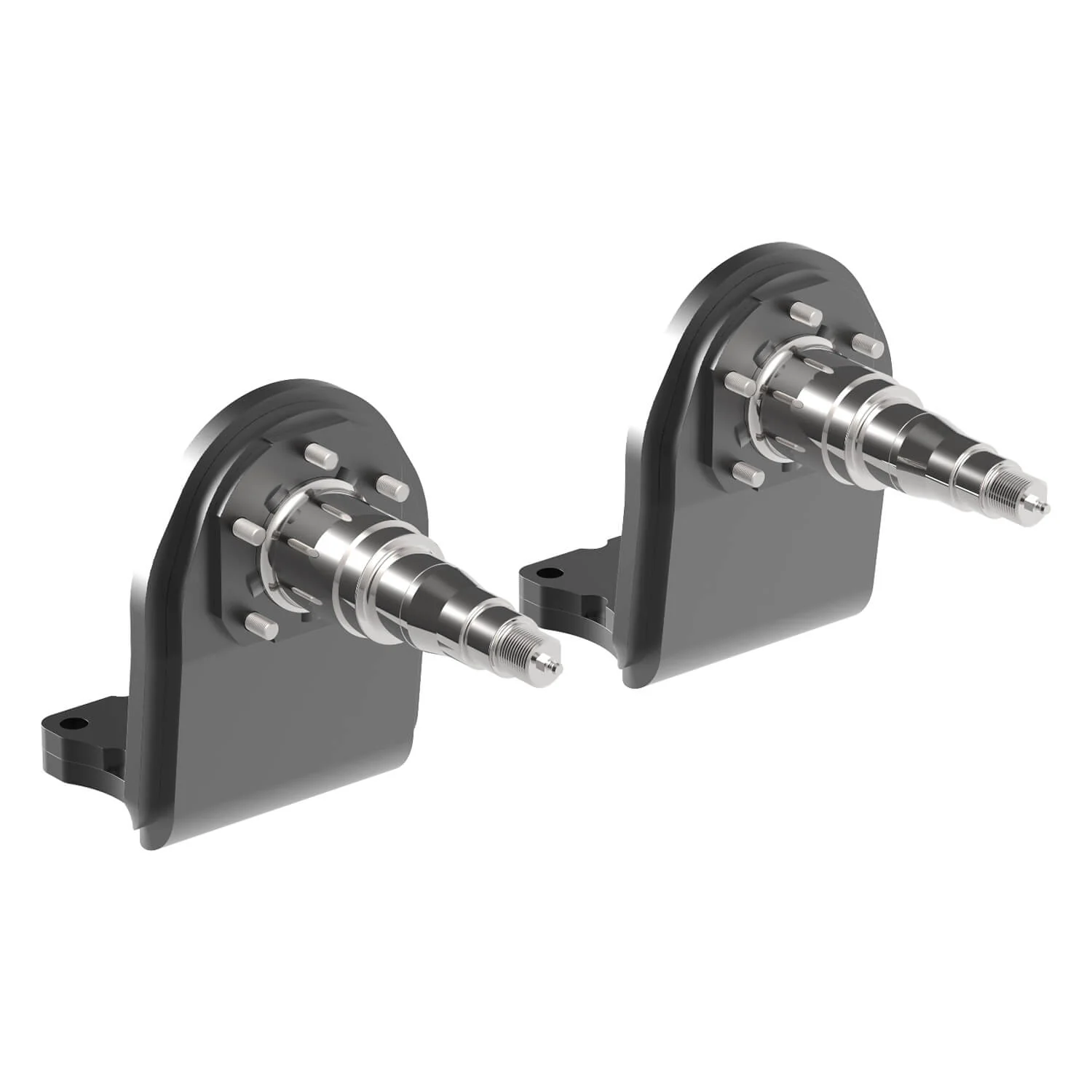 5200 lb Axle-Less Trailer Suspension w/ 4” Drop - Image 4