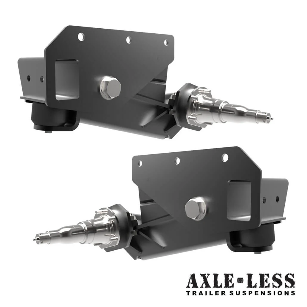 5200 lb Axle-Less Trailer Suspension w/ 2” Lift - Image 2