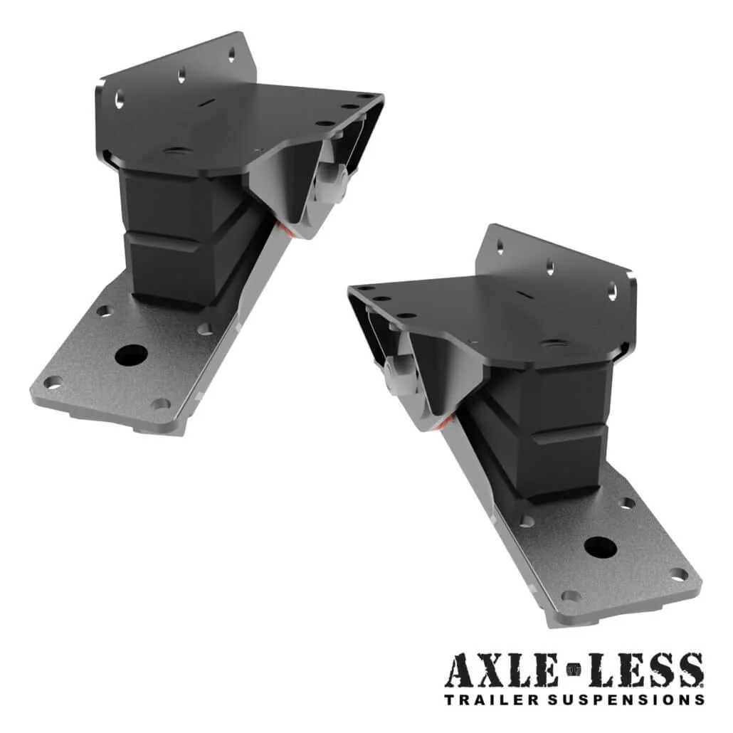 5200 lb Axle-Less Trailer Suspension w/ 2” Lift - Image 4